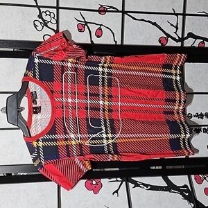 G-Star Royal Tartan Print Plaid T Shirt Small‎